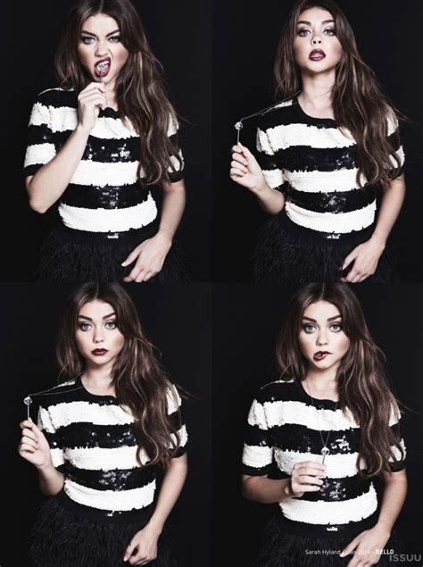 SARAH HYLAND in Bello MAgazine, January 2014 Issue – HawtCelebs