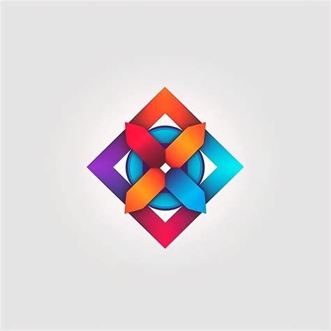 Premium AI Image | Simple logo illustration