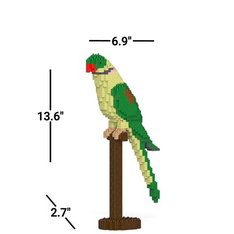 Alexandrine Parrot Toy Building Blocks l Different Than LEGOs – Build ...