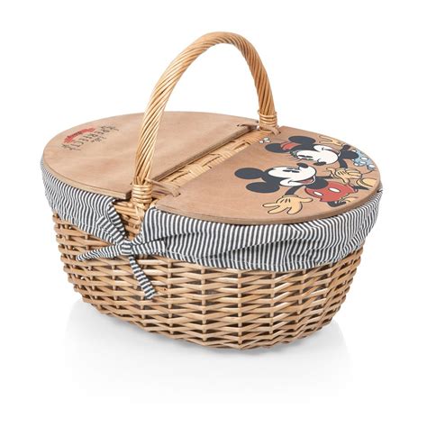 Mickey and Minnie Mouse Country Picnic Basket | at Mighty Ape NZ