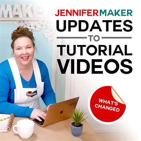 JenniferMaker Updates to Design Tutorial Videos - Jennifer Maker