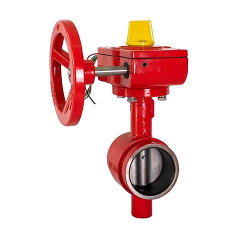 VALMATIC Tamper Switch Resilient Seated Butterfly Valve - Valmatic