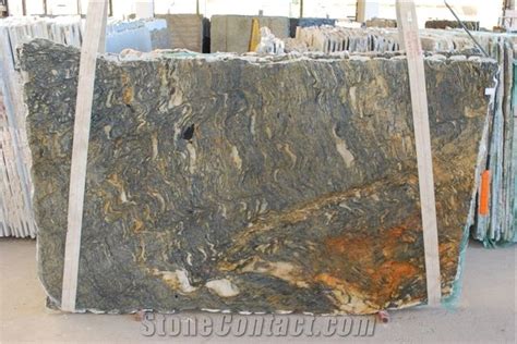 Blue Fire Granite Slabs from United States - StoneContact.com