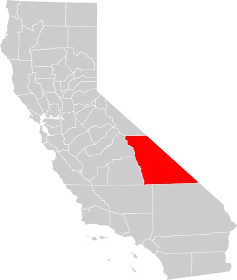 Inyo County Map County Map California Map Map | Images and Photos finder