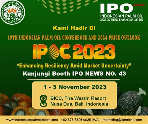 IPO News at IPOC 2023 Exhibition - CDMI Consulting