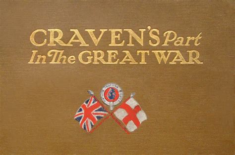 Page 0 | Craven's Part in The Great War Original Book