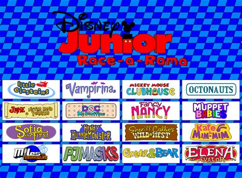 Disney Junior Race-a-rama GIF by Gamekirby on DeviantArt