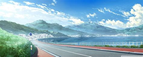 Hd anime landscape wallpaper - lokasinnice