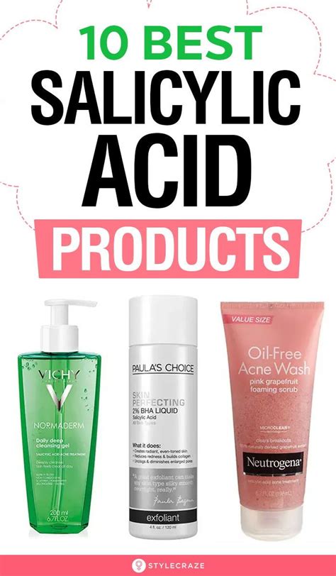 The 10 Best Salicylic Acid Products Of 2024, According To An Expert | Salicylic acid, Acne wash ...