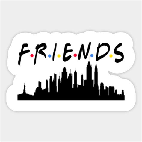 Friends Logo Sticker