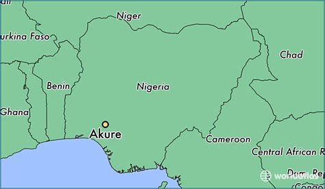 Where is Akure, Nigeria? / Akure, Ondo Map - WorldAtlas.com