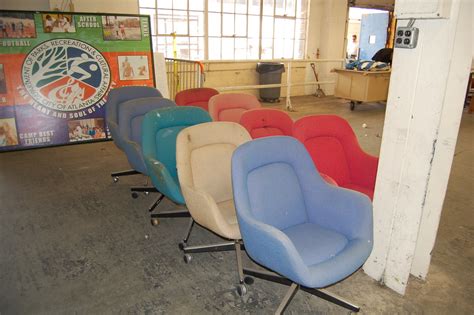 Retro Chairs | Nine retro office chairs. $20 | Sparr Risher | Flickr
