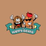 Funny Coffee Shop Logo - Happy Beans – Tremento