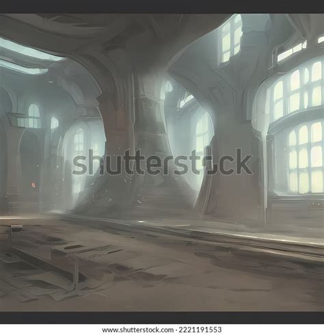 Sci Fi Room Concept Art Idea Stock Illustration 2221191553 | Shutterstock