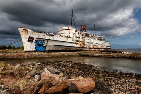 Abandoned Ship Photograph by Adrian Evans - Pixels