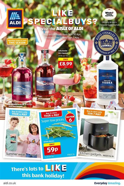 ALDI UK - Offers & Special Buys from 30 April