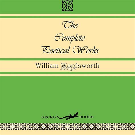 "William Wordsworth Retro Book Cover" by JoolyA | Redbubble