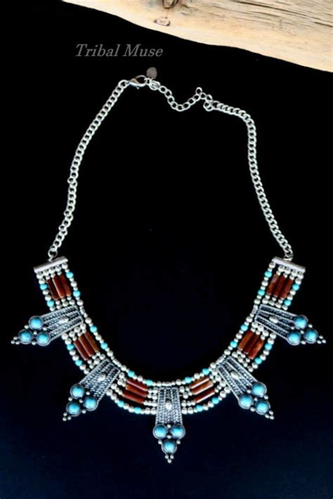 Tibetan Tribal Jewerly Contemporary Necklace