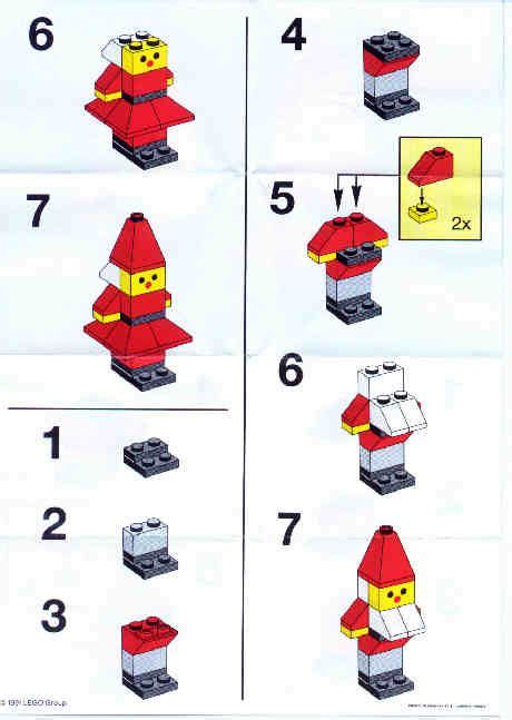 LEGO 1980 Santa's Elves Instructions, Basic | Lego christmas, Lego advent, Lego christmas ornaments