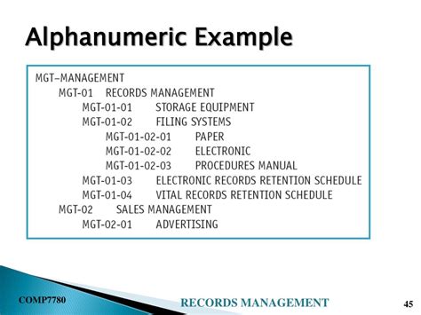 PPT - Records Filing Methods PowerPoint Presentation, free download - ID:6060884