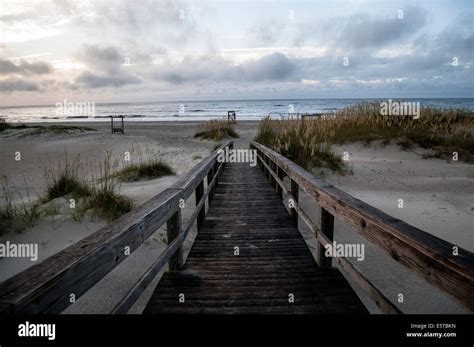 tybee island sunrise Stock Photo - Alamy