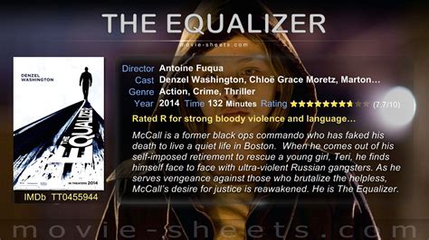 The Equalizer Movie Quotes. QuotesGram