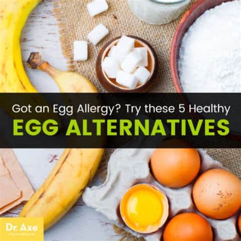 Egg Allergy & Intolerance + Healthy Egg Alternatives - Dr. Axe