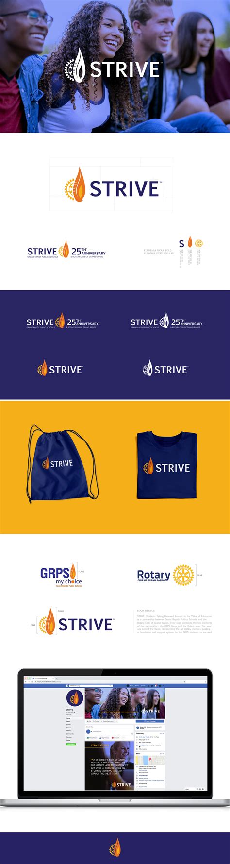 STRIVE - Logo Design :: Behance