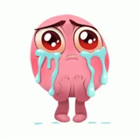 Crying Emoji In Pink GIF | GIFDB.com