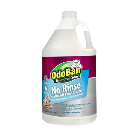 OdoBan 128 oz. No-Rinse Neutral pH Floor Cleaner (4-Pack)-9361B61-G - The Home Depot