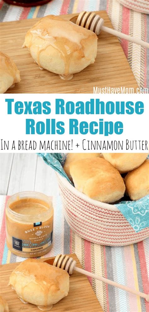 Copycat Texas Roadhouse Rolls In Bread Machine Recipe With Cinnamon ...