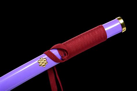 Purple Anime Sword,One Piece,Anime Cosplay,Japanese Samurai Sword,Real ...