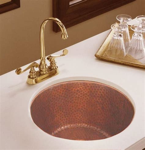 Bar Sink, Copper Sinks, Round Vegetable Sink (RBCS-189-HD-CES) - China Round Sink and Bar