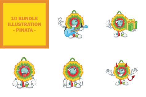 Pinata Bundle Graphic by KongVector2020 · Creative Fabrica