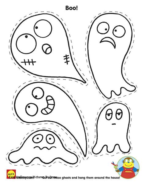 Easy Halloween Drawings at PaintingValley.com | Explore collection of ...