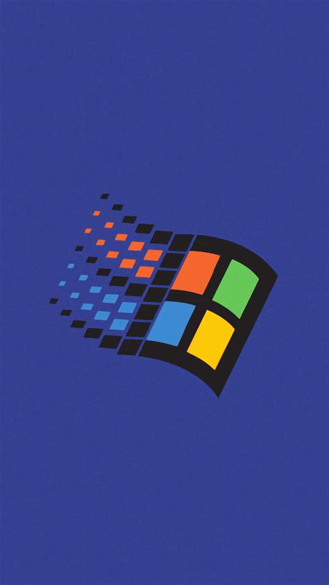 Windows 98 Logo 4K #5390i Wallpaper iPhone Phone