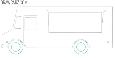 How to Draw a Food Truck