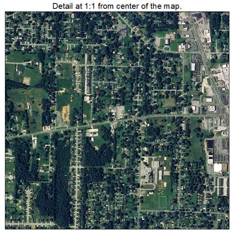 Aerial Photography Map of Hartselle, AL Alabama