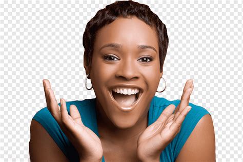 Mujer felicidad sonrisa, mujer negra, amor, micrófono, cara png | PNGWing