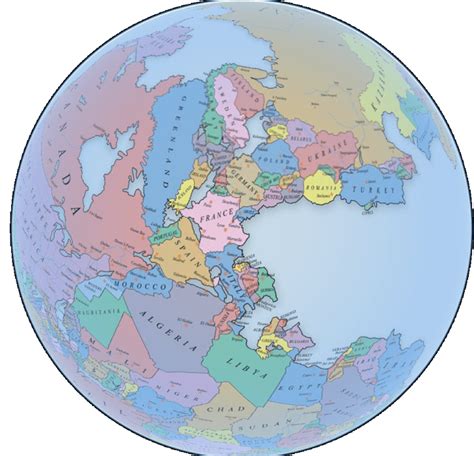 Interactive Pangaea Map With Modern International Borders - Brilliant Maps