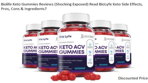 Biolife Keto Gummies Reviews (Shocking Exposed) Read BioLyfe Keto Side Effects, Pros, Cons ...