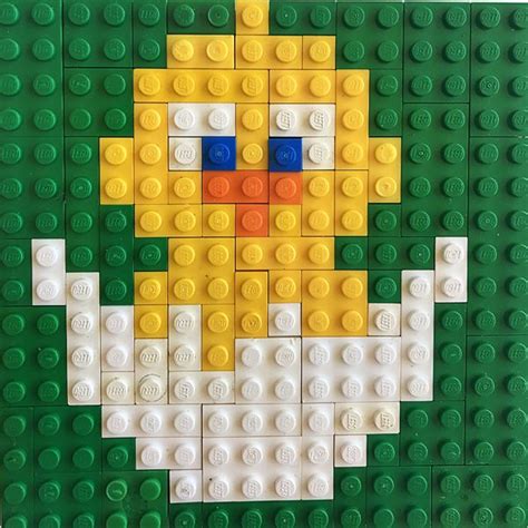 Easter Lego Mosaics Printable | Lego mosaic, Lego easter, Lego craft