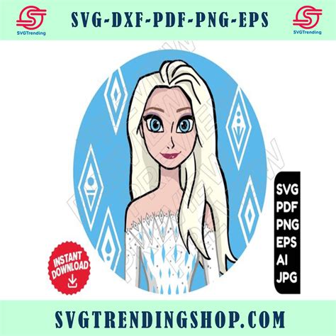 Elsa Frozen Svg Png Vector Cut File Clipart Bruni Svg Etsy Singapore | Images and Photos finder