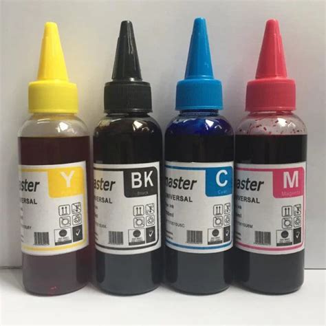 4 Color Dye Ink Universal Refill Ink kit for Epson / Canon / HP ...