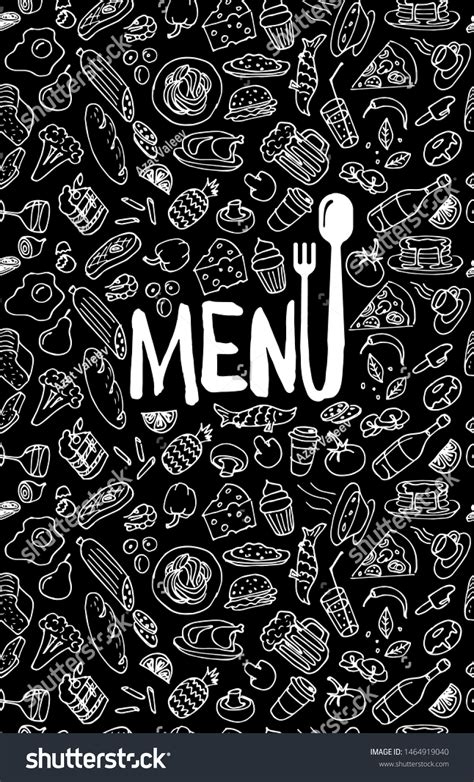 Cafe Restaurant Menu Cover Design Template Stock Vector (Royalty Free ...