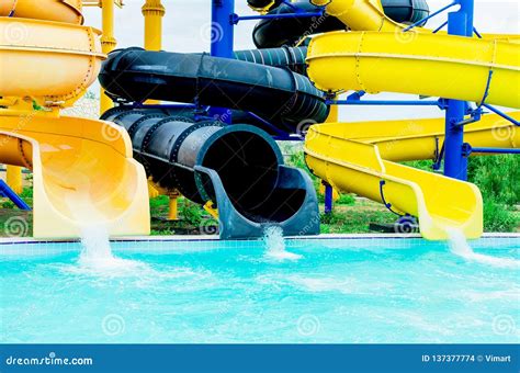 Aquapark Water Slide Royalty-Free Stock Photo | CartoonDealer.com #25000329