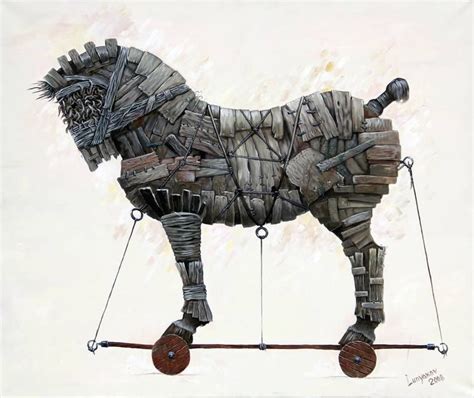 Trojan horse. Painting in 2021 | Mythology paintings, Trojan horse, Classical mythology