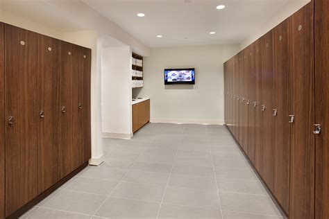 Spa-Quality Fitness Center Locker Room | 2300 N Street, NW