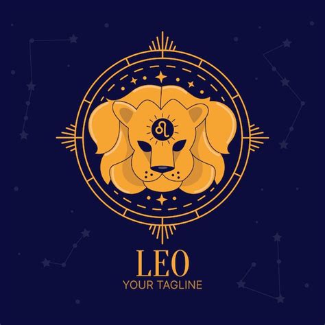 Premium Vector | Leo logo