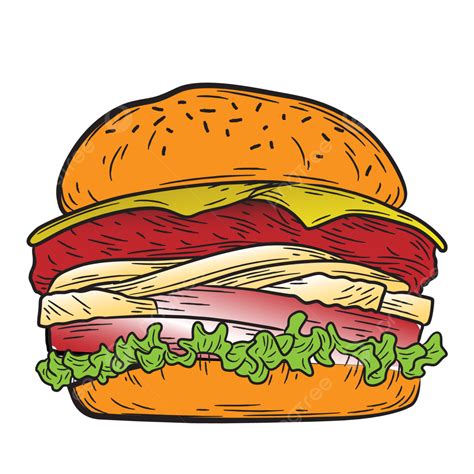 Hamburguesa De Dibujos Animados PNG ,dibujos Hamburguesa, Dibujos Animados, Png PNG y Vector ...